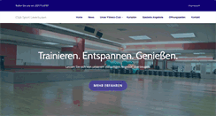 Desktop Screenshot of club-sport-leverkusen.de